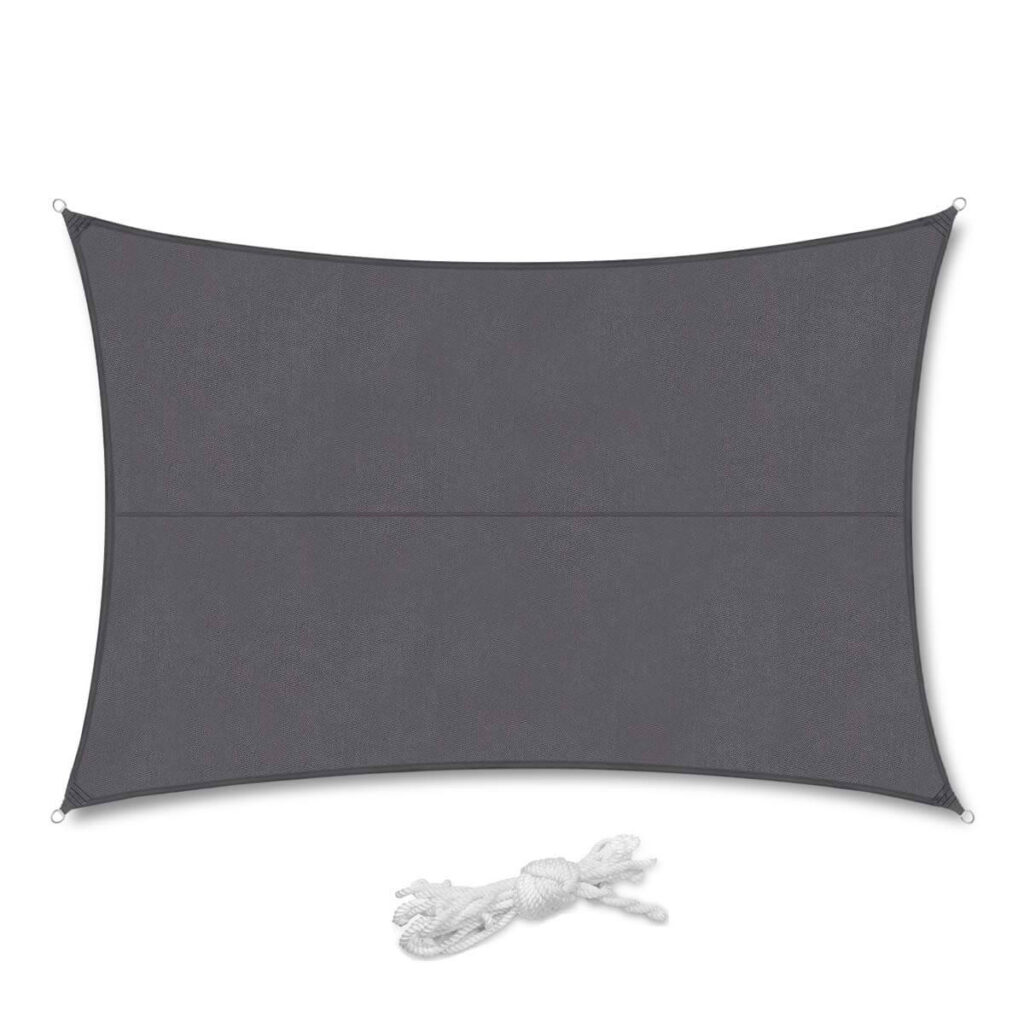 sonnensegel 3x4m anthrazit