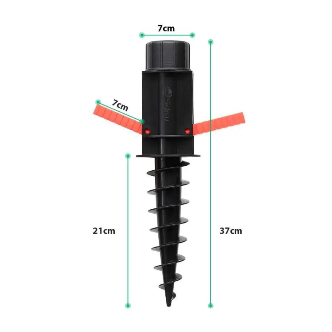 Sekey 22 mm - 32 mm Bodenhülse für Sonnenschirm – Bild 4