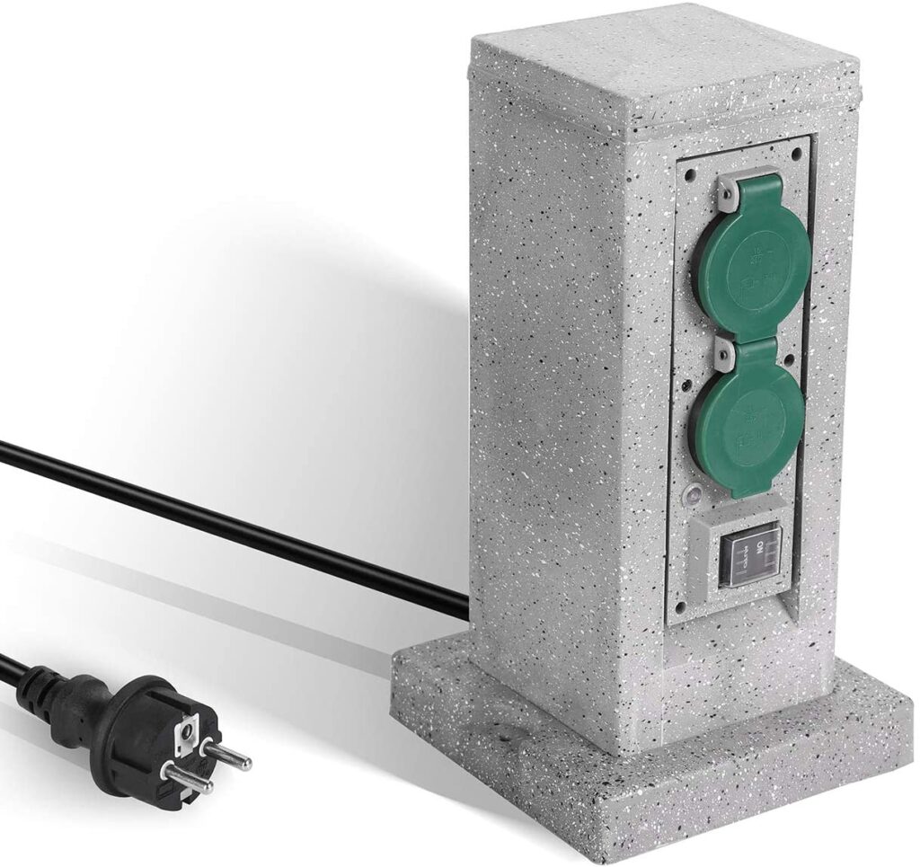 Sekey 4er Säulen-Außensteckdose - Salcar GmbH