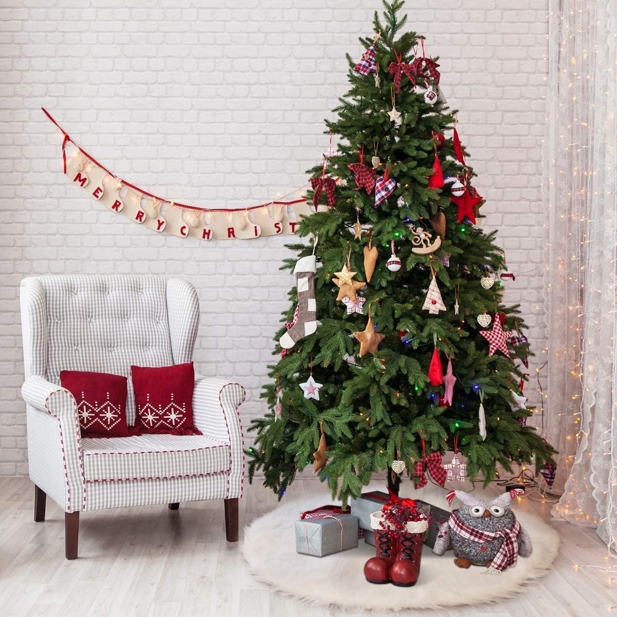 SALCAR Künstlicher Weihnachtsbaum Tasche, Weihnachtsbaum Sack für  1,8m/2,1m/2,4m Tannenbaum und Andere Weihnachtsdekorationen, aus 600D  Oxford