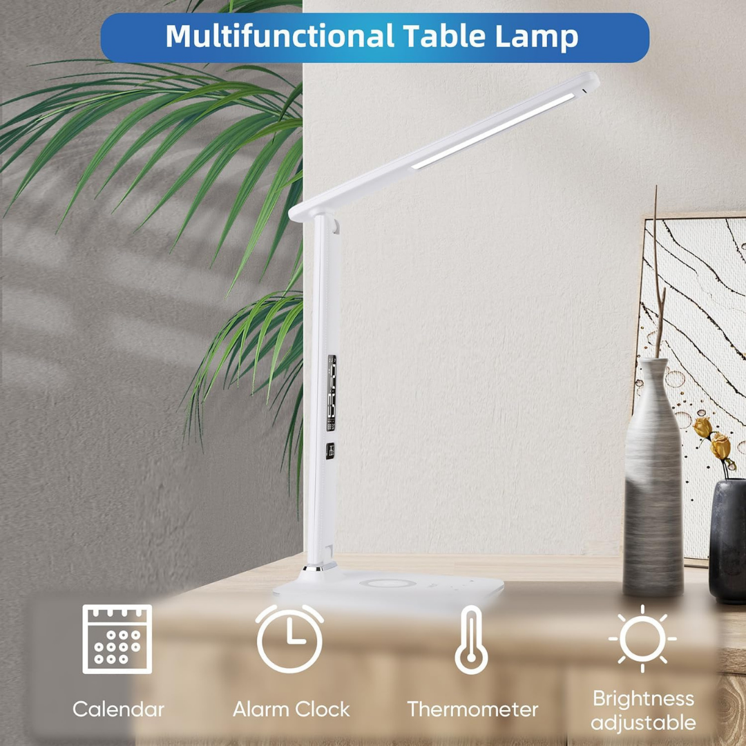 Schreibtischlampe Dimmbar WILIT mit Ladefunktion LED