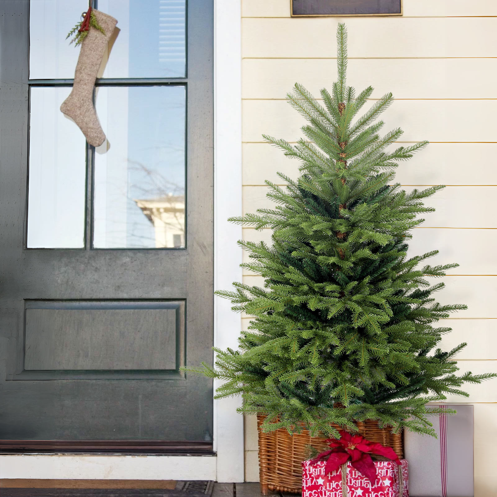 Knstlicher Weihnachtsbaum, kleine Fichte 150cm kaufen