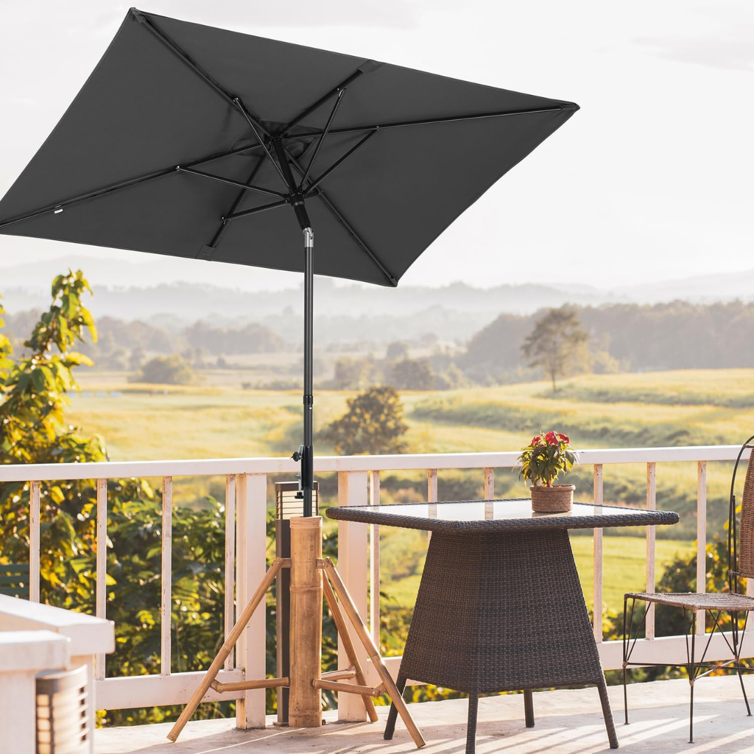 Luxus Sonnenschirm Balkon Dänisches Bettenlager Fotos