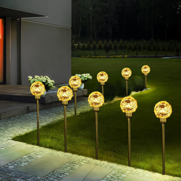 8 Modi Solar Gartenleuchten – Bild 2