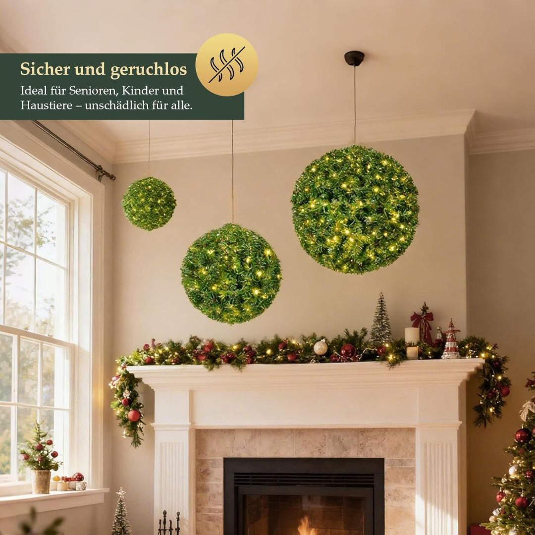 DIY Weihnachtskugel 40 cm mit/ohne LED – Bild 3