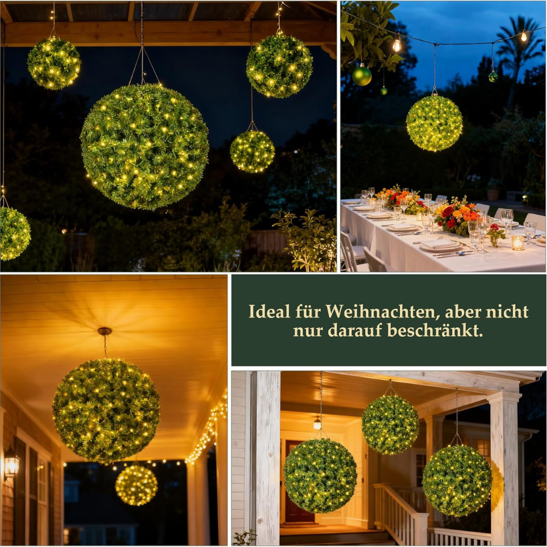 DIY Weihnachtskugel 40 cm mit/ohne LED – Bild 7