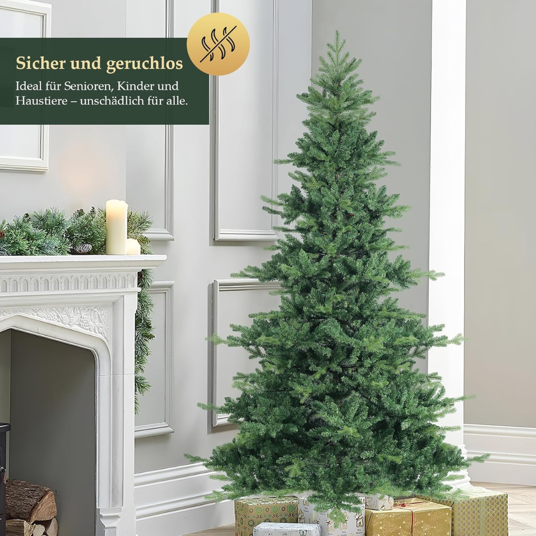 mit beleuchtung künstlicher weihnachtsbaum Künstlicher Weihnachtsbaum mit Beleuchtung, 150 cm, 180 cm und 210 cm —  Yorbay.de