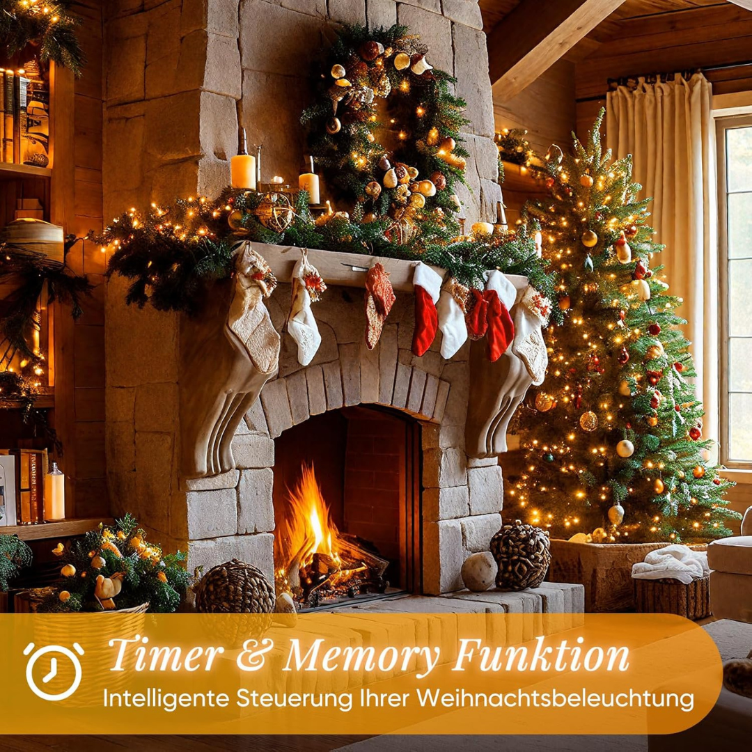 LED Lichterkette Außen mit 9 Modi, Dimmbar – Bild 6