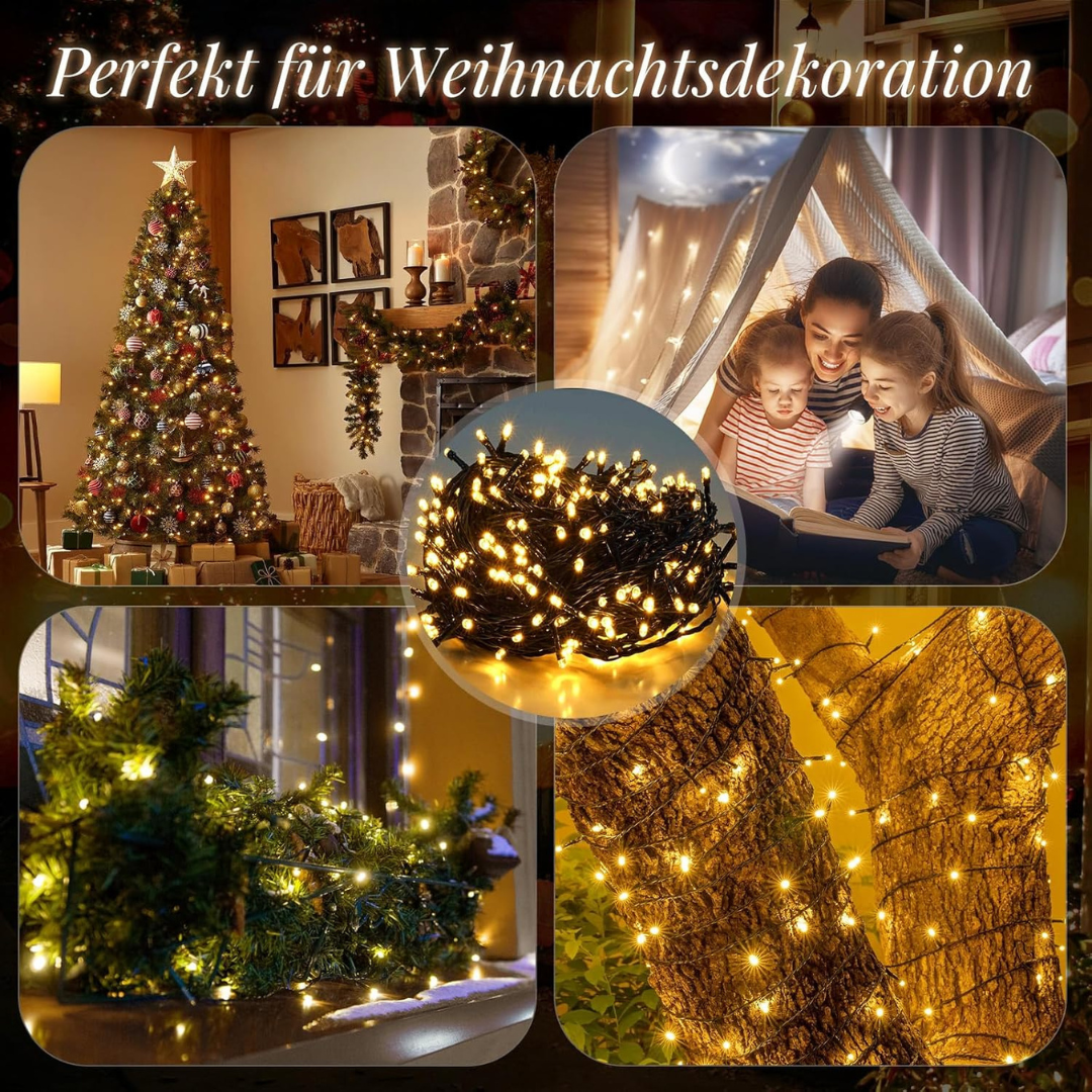 LED Lichterkette Außen mit 9 Modi, Dimmbar – Bild 8