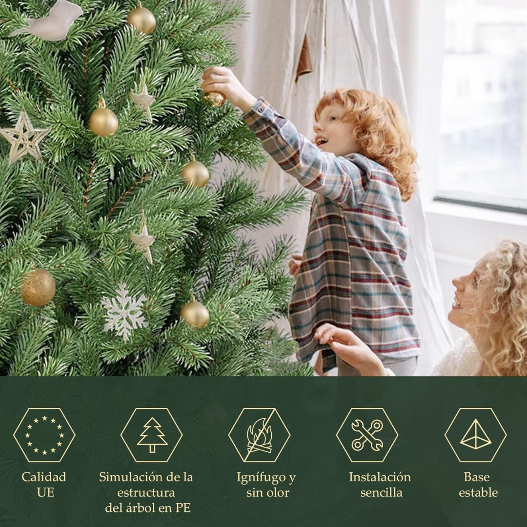 Künstlicher Weihnachtsbaum, Premium Nordmanntanne – Bild 6