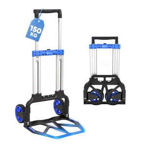 Klappbare Sackkarre 150 kg, inkl. 2 Expanderseilen