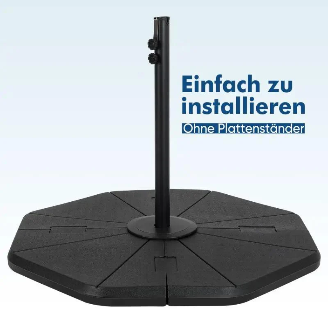 Sekey 4-teilig Schirmgewicht für Ampelschirm, befüllbar bis 78 kg – Bild 5