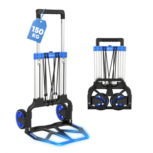 Klappbare Sackkarre 150 kg, inkl. 2 Expanderseilen
