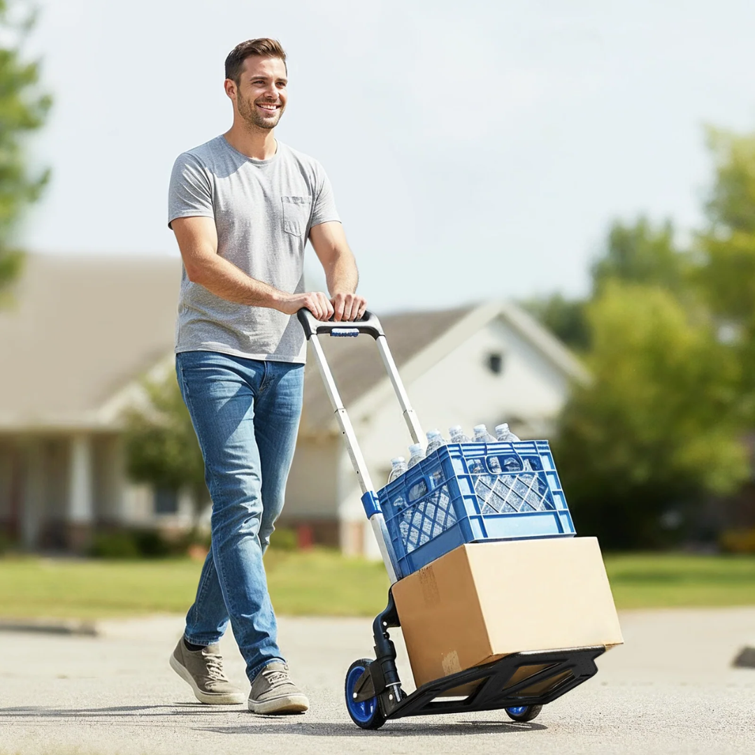 Klappbare Sackkarre – Ultraleicht (3,5 kg), 80 kg Tragkraft – Bild 9