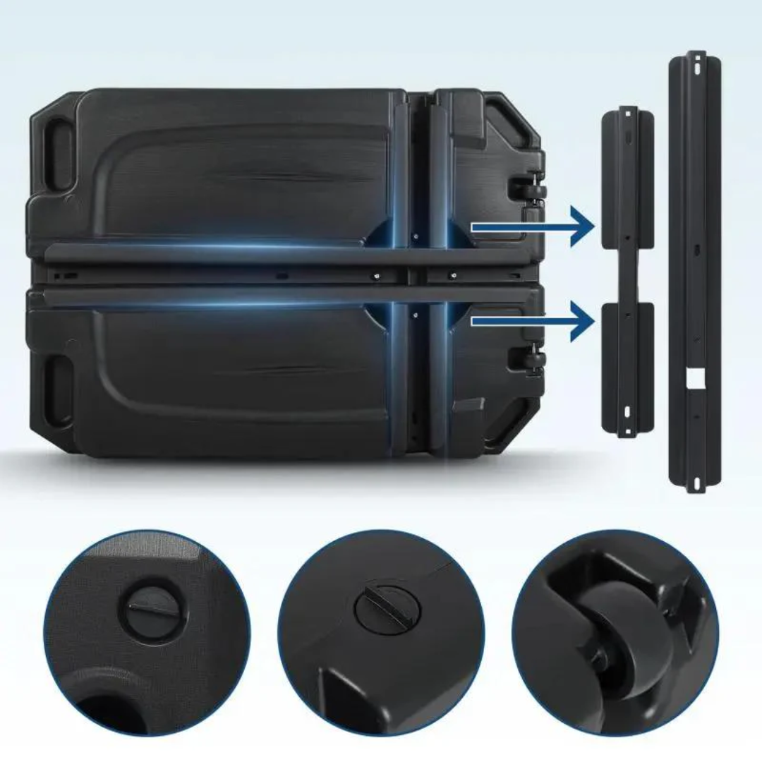 Sekey Sonnenschirmständer, befüllbar bis 80 kg – Bild 4