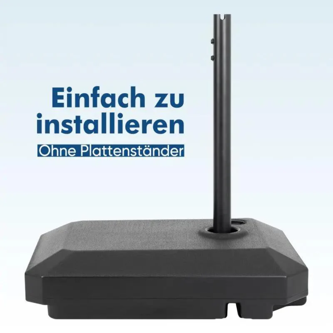 Sekey Sonnenschirmständer, befüllbar bis 80 kg – Bild 5