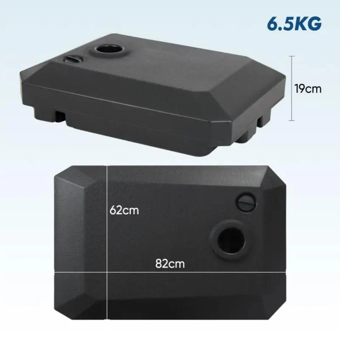 Sekey Sonnenschirmständer, befüllbar bis 80 kg – Bild 7