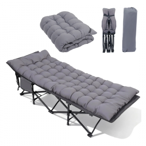 Sekey XXL Feldbett klappbar – 190×71×35 cm überbreit inkl. abnehmbarer Matratze & Seitentasche