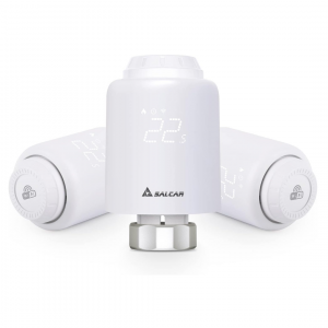 SALCAR Heizkörperthermostat TRV603 3er Set, Kompatibel mit Amazon Alexa & Google Assistant