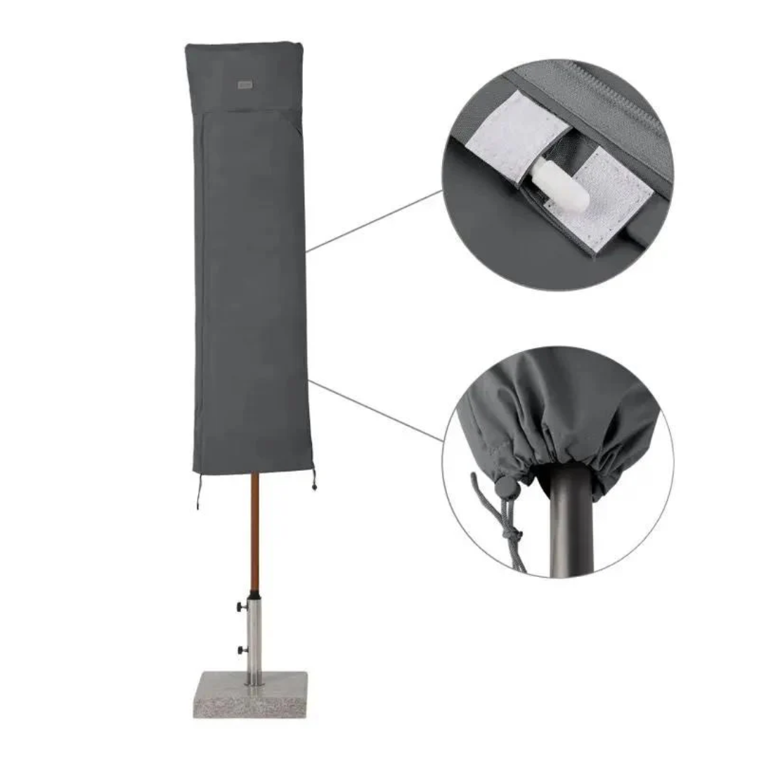 160 x 62 cm Schutzhülle für Doppelsonnenschirm – Bild 4