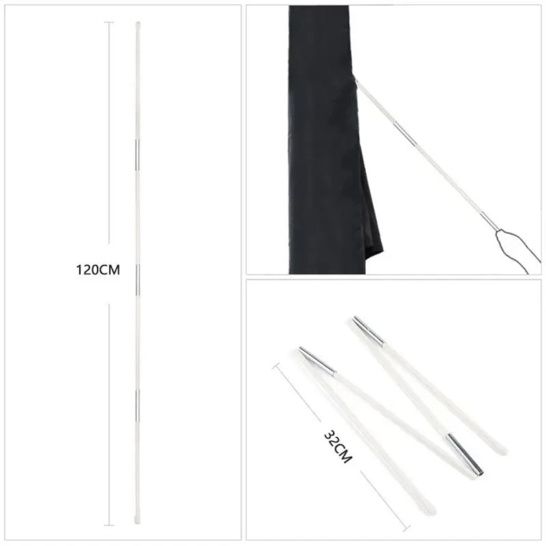 190 x 30/50 cm Schutzhülle für 350 cm Sonnenschirm, aus Oxford-Gewebe – Bild 7