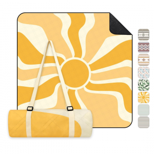 Picknickdecke Wasserdicht 200x200 cm Sonne