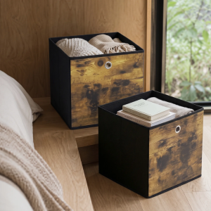 Aufbewahrungsboxen 6er Set 33 × 33 × 33 cm