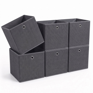 Aufbewahrungsboxen 6er Set 33 × 33 × 33 cm