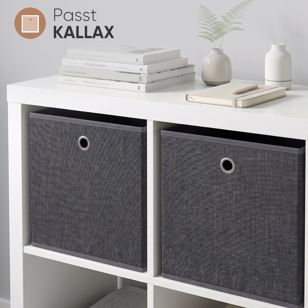 Aufbewahrungsboxen 6er Set 33 × 33 × 33 cm – Bild 7