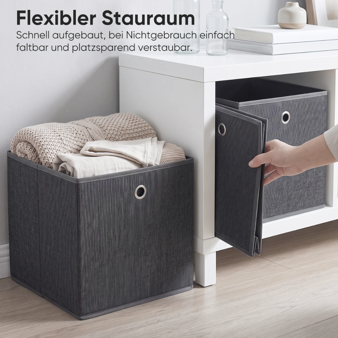 Aufbewahrungsboxen 6er Set 33 × 33 × 33 cm – Bild 8