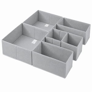 Aufbewahrungsboxen Set 6er Set aus Vliesstoff