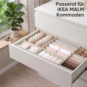Aufbewahrungsboxen Set 6er Set aus Vliesstoff