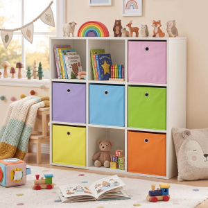 Aufbewahrungsboxen Stoff 6er Set 33x33x33 cm