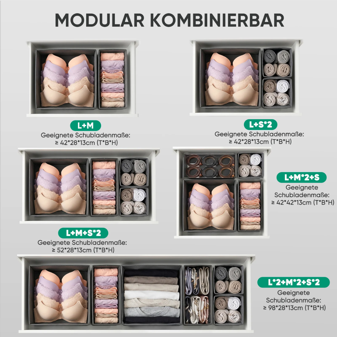 Schubladen-Organizer 12er Set – Bild 7