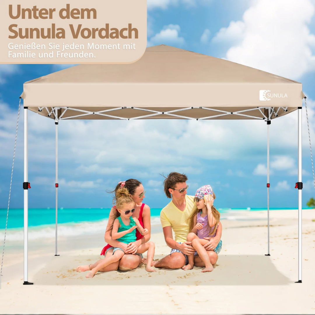 Sunula Pavillon 3x3m Wasserdicht & Stabil – Faltpavillon mit Verdickten Rohren – Bild 7