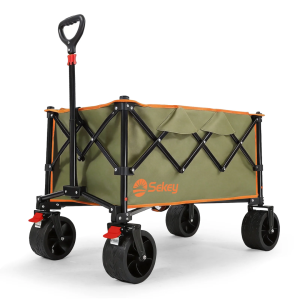 XXL Faltbarer Bollerwagen 135L – 150kg Belastbar, Leichter Handwagen
